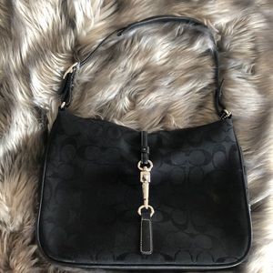 New vintage black Coach shoulder bag